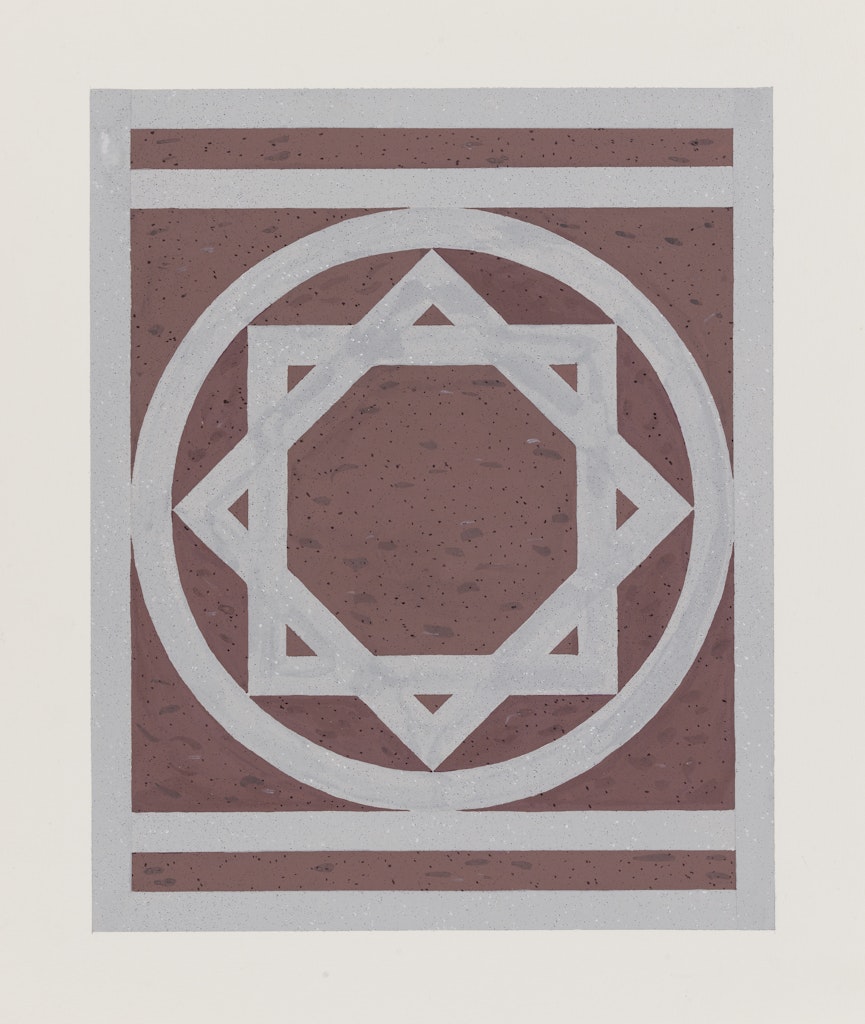 Maquette for crosswalk, Lines in Two Directions, between Walker Art Center and the Minneapolis Sculpture Garden