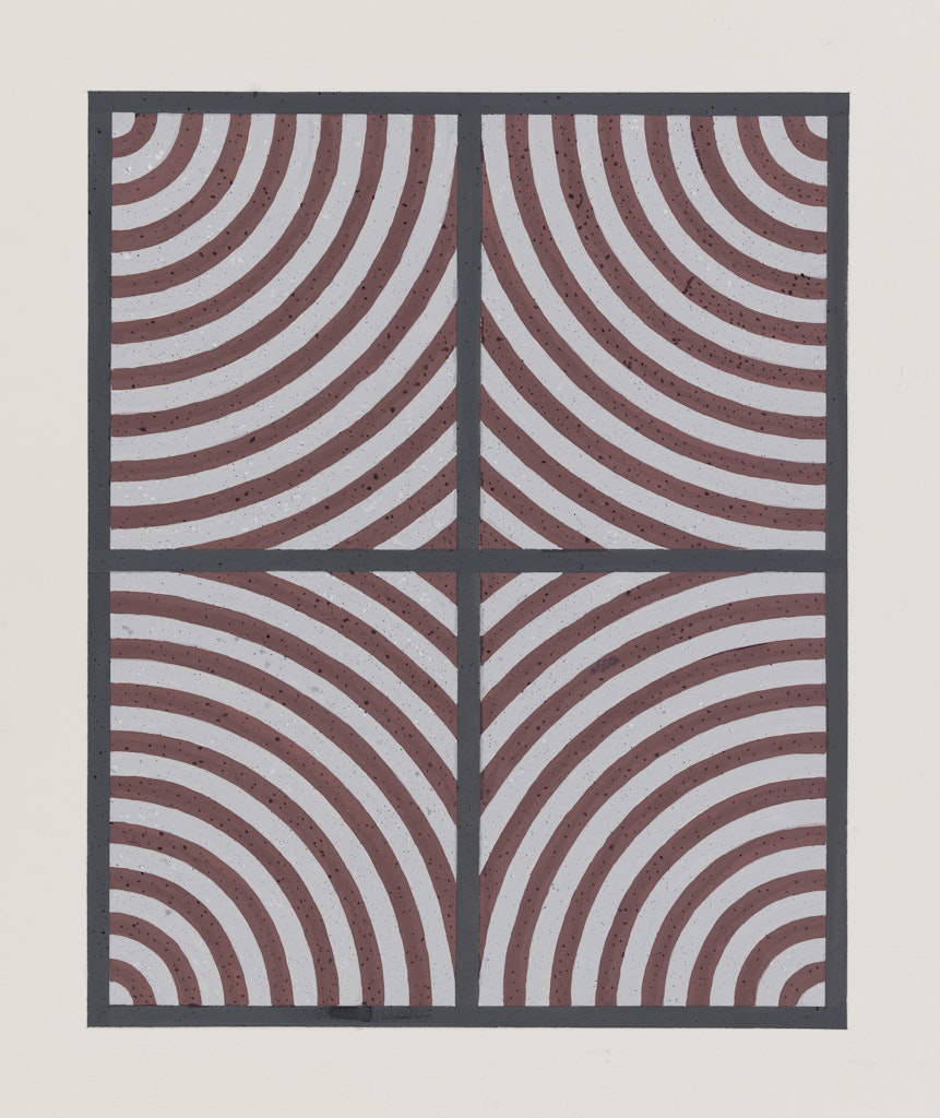 Maquette for crosswalk, Lines in Two Directions, between Walker Art Center and the Minneapolis Sculpture Garden
