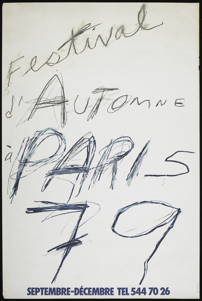 poster for 1979 Festival d'Automne a Paris