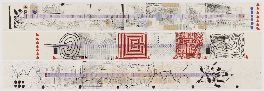 untitled 2008-2011 (the map of the land of feeling) I-III
