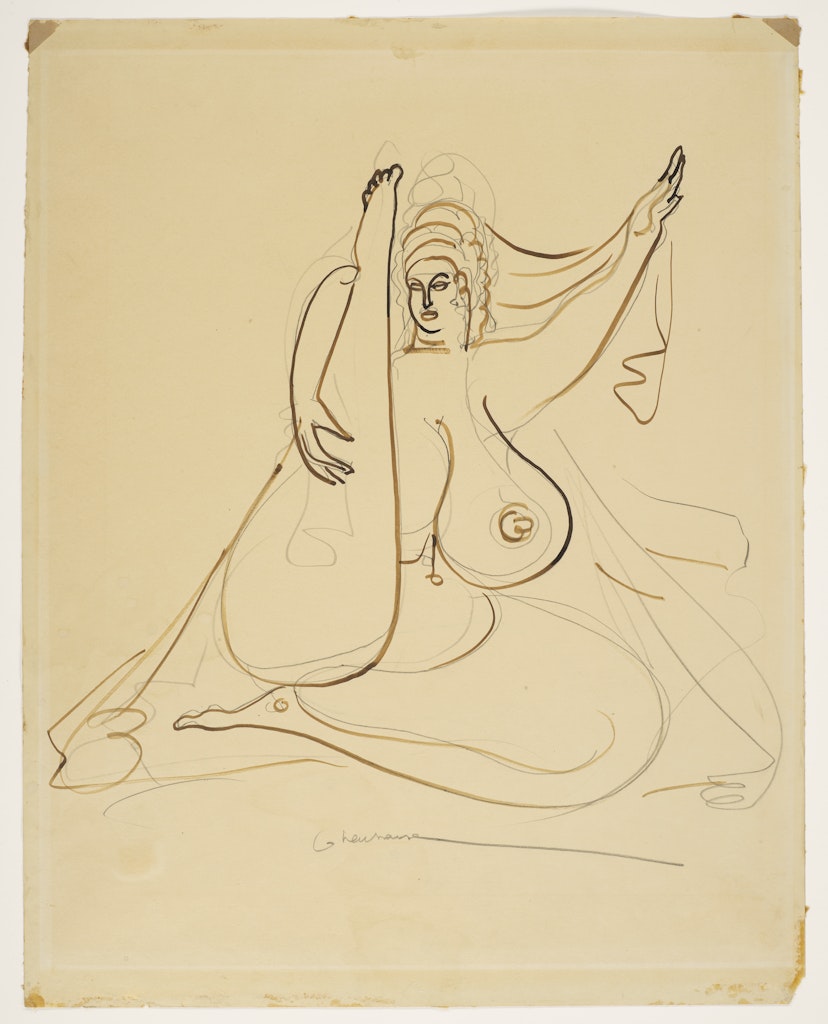 Seated Nude