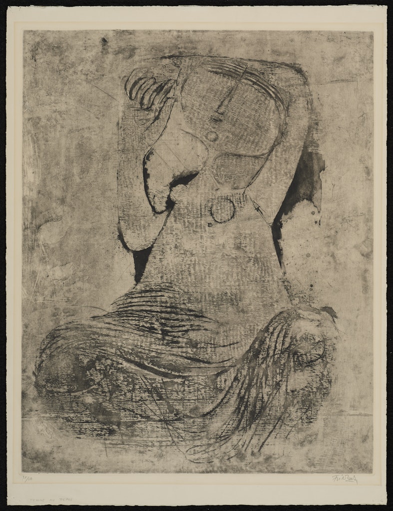Femme Au Repose