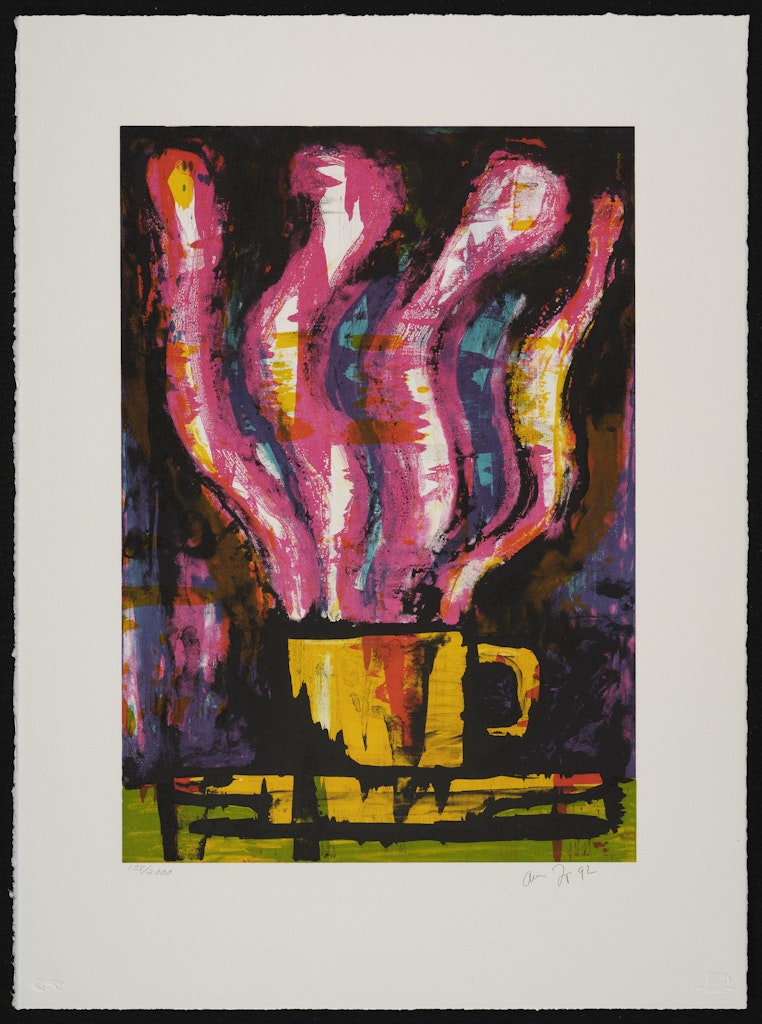 Steaming Coffee Cup