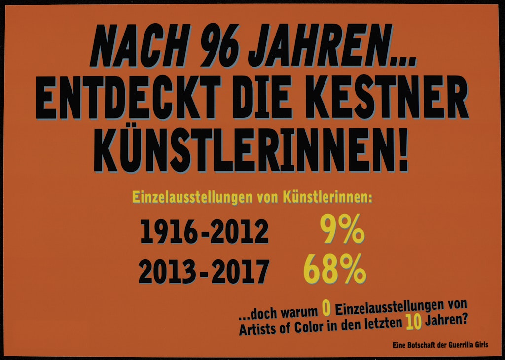 After 96 Years Kestnergesellschaft Discovers Women Artists!