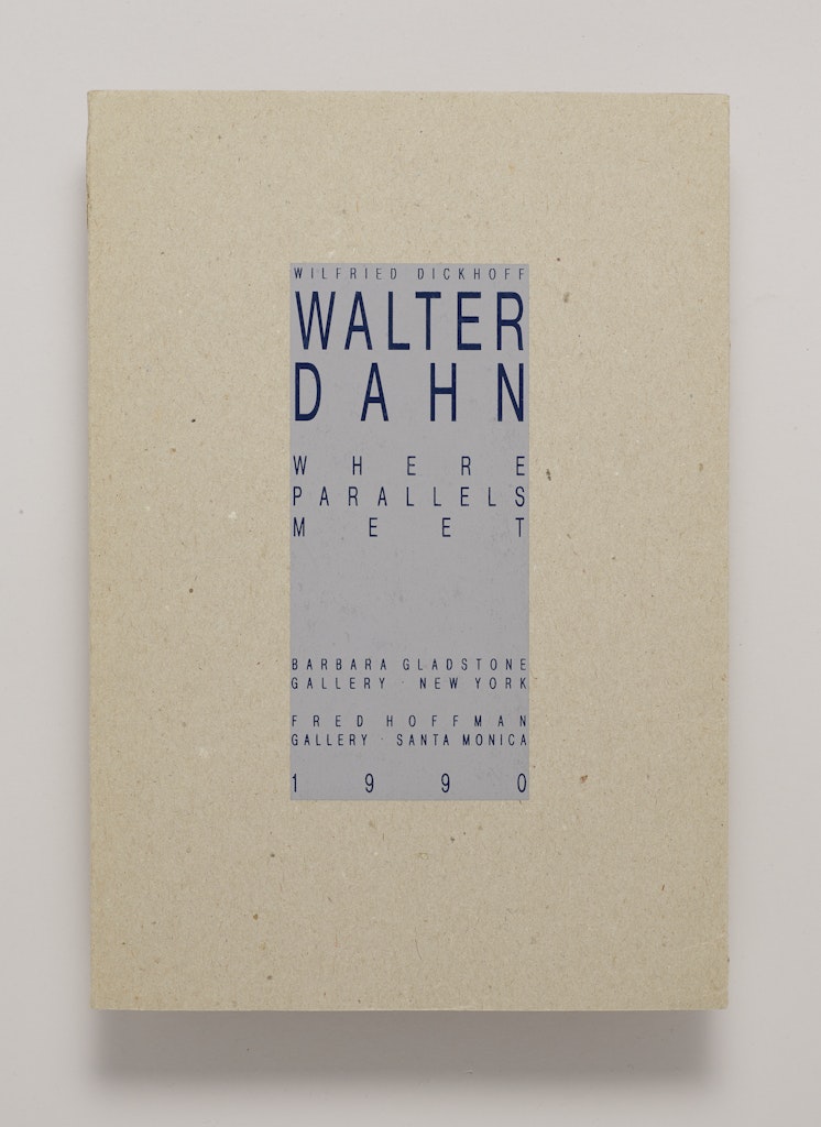 Walter Dahn, Where Parallels Meet