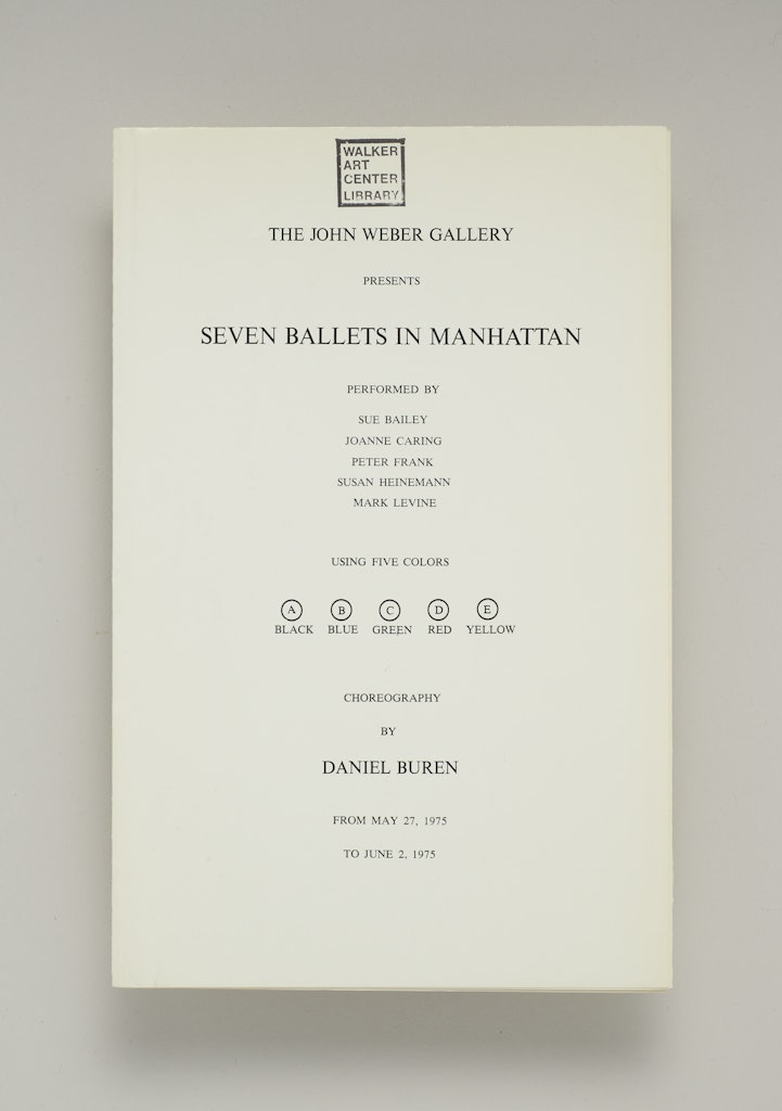 Seven Ballets in Manhattan