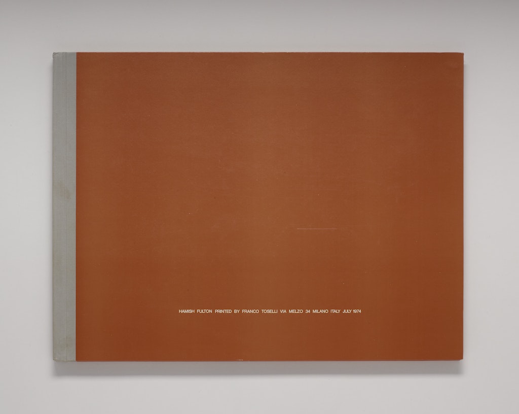 Hamish Fulton: 1974