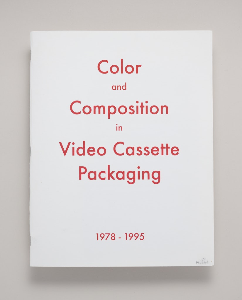 Color and Composition in Video Cassette Packaging