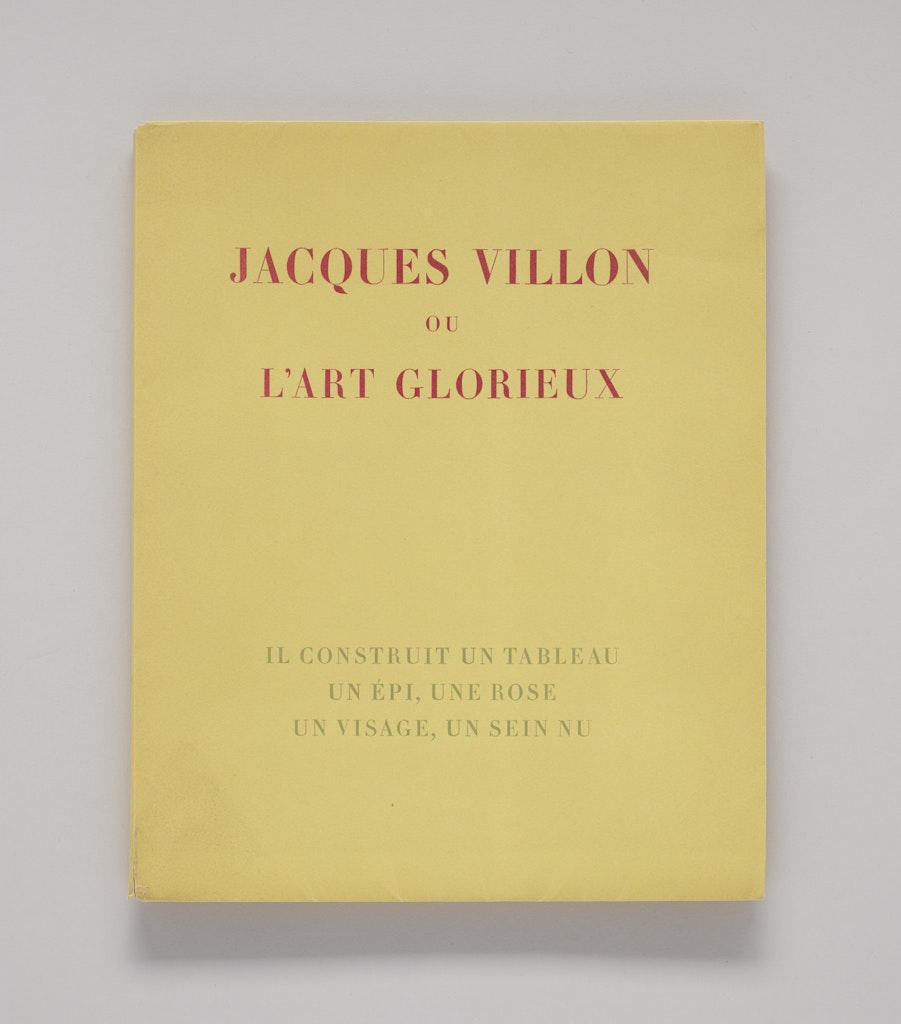 Jacques Villon ou l'Art Glorieux