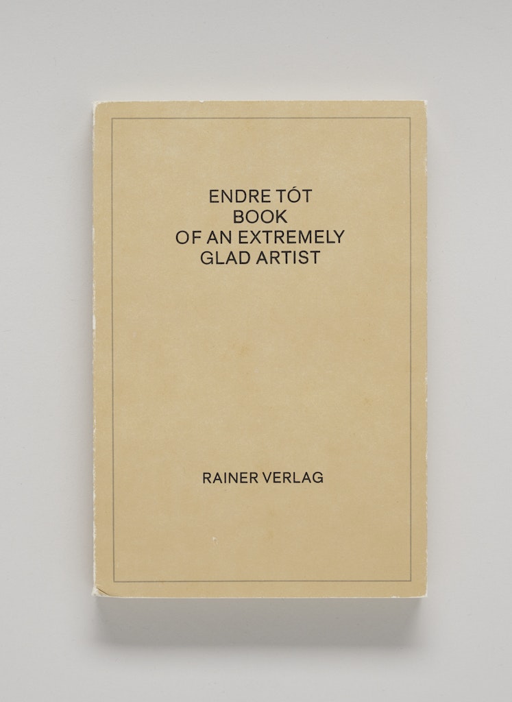 Book of an Extremely Glad Artist