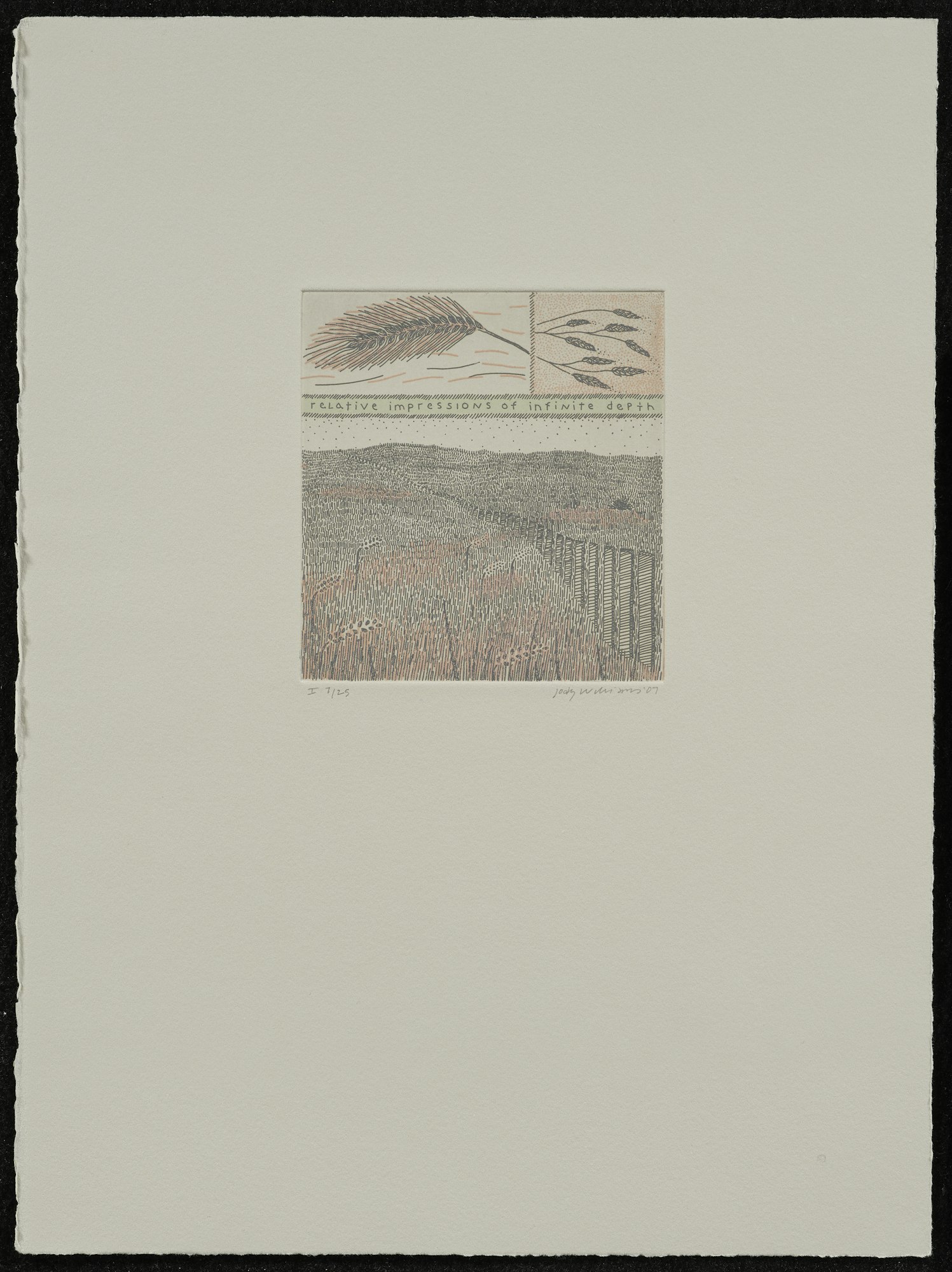 relative impression of infinite depth from the portfolio Intimate ...