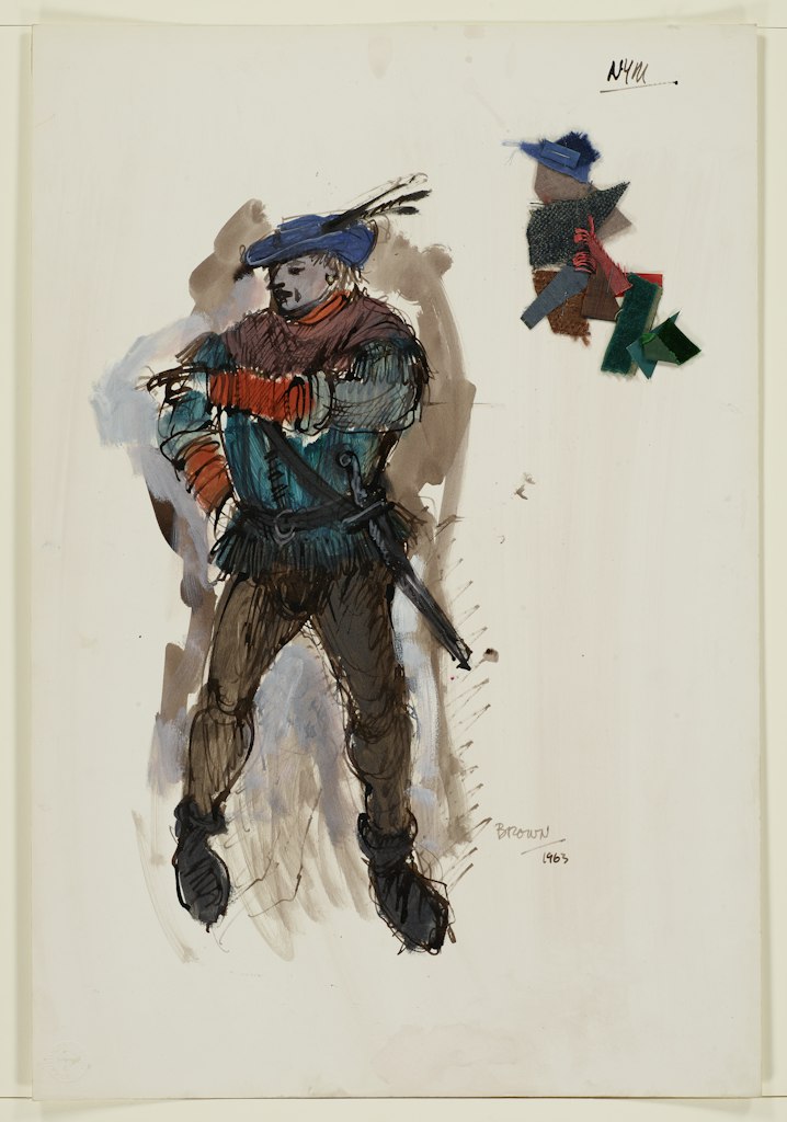 Costume design for Nym from 
