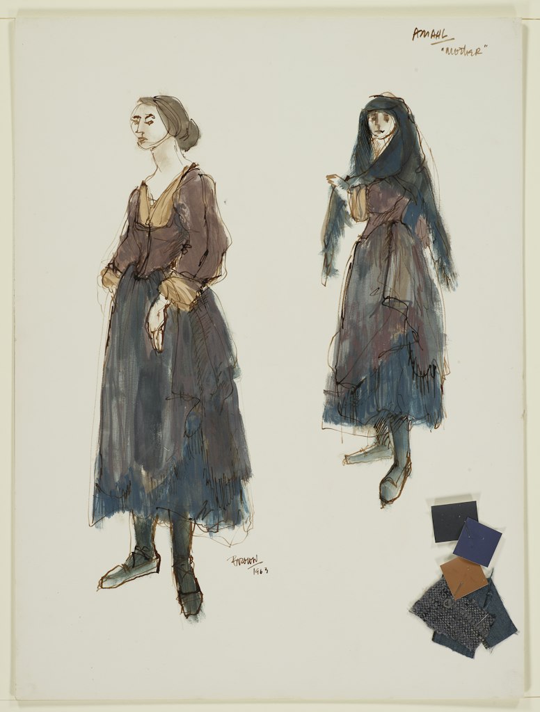 Costume design for Mother from 