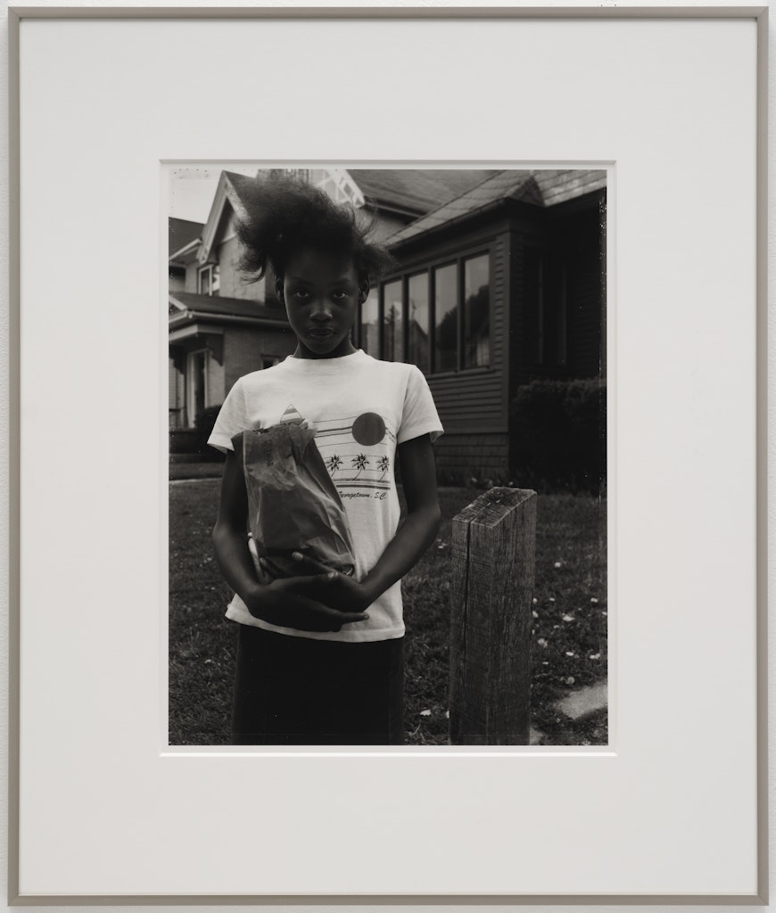 A Girl Coming from the Store, Rochester, New York