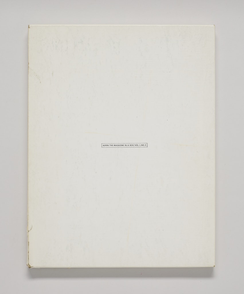 Aspen: the magazine in a box, Vol. 1 No. 2
