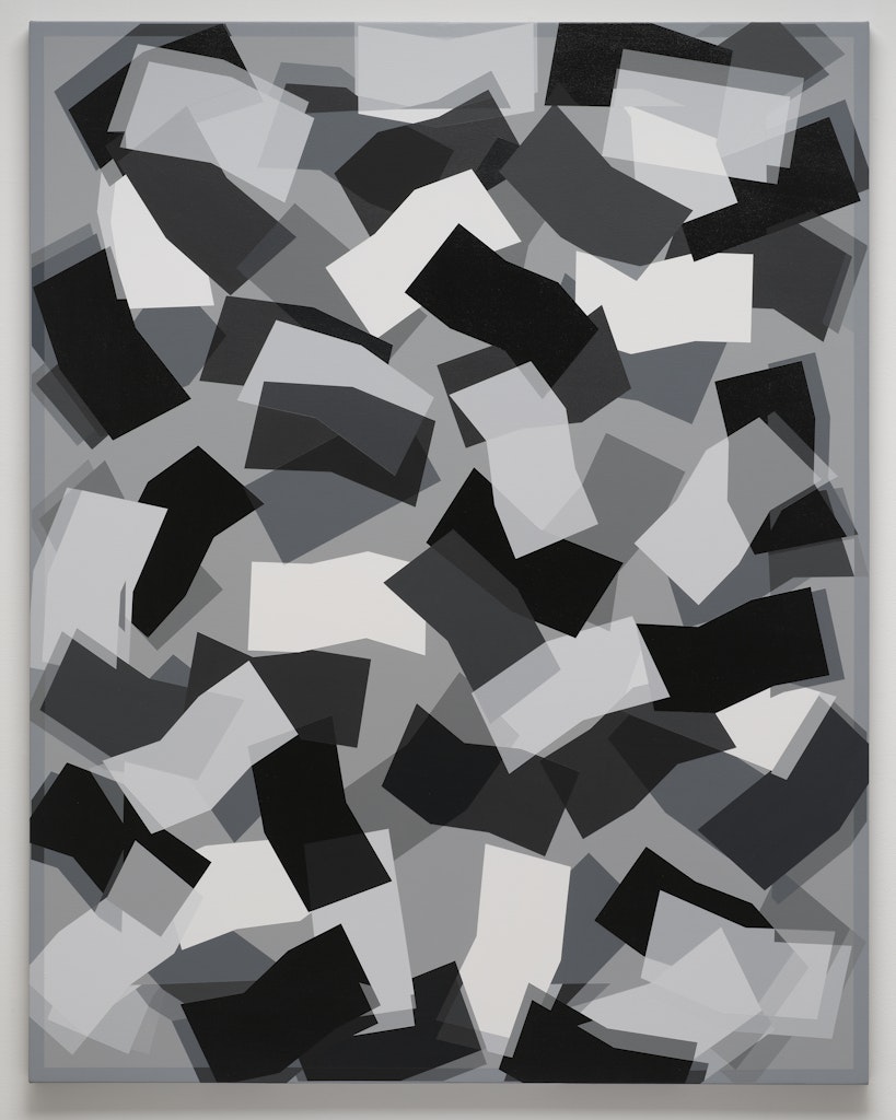 Untitled Brushstroke Study (Grisaille)