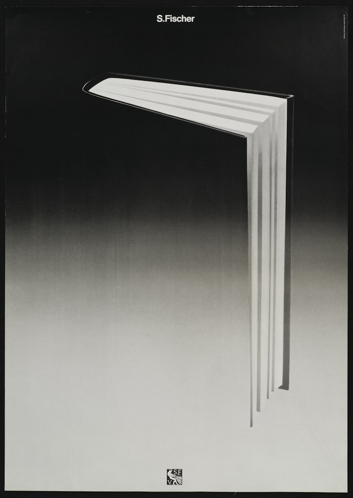 Poster for S. Fischer Publishing House, Image: of Book