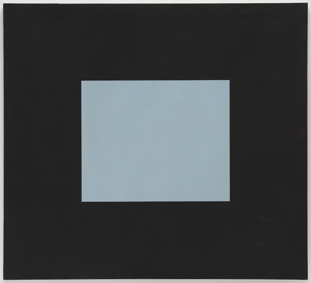 Clear Blue with Black