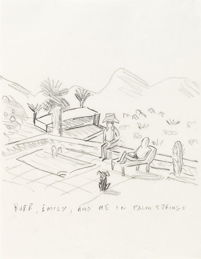 Palm Springs Cartoon
