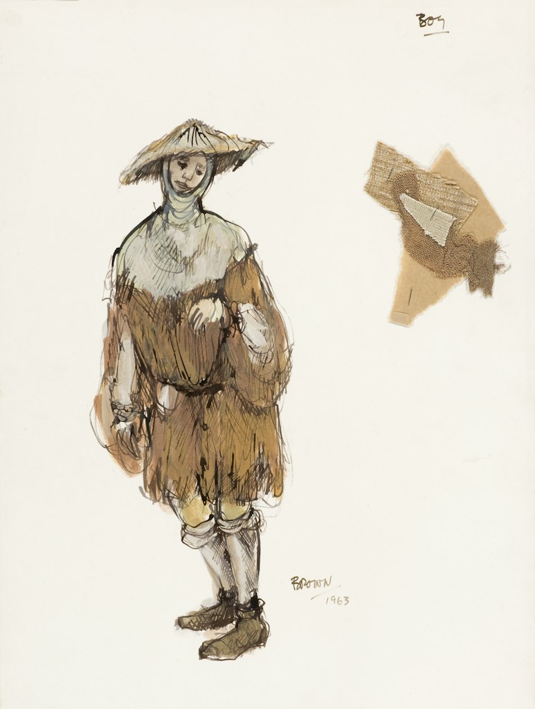 Costume design for Archer from 
