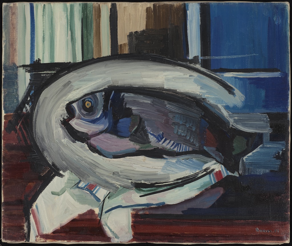 Black Fish on Platter